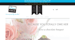 Desktop Screenshot of dearcoco.com